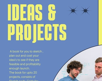 Project Ideas Book: Sketch Pads, Scaling Grids & Costing Sheets