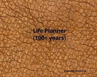 100+ Year Life Planner: Fillable Printable Pages (Digital Download)