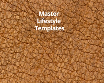 Fillable Life Planner Templates: Travel, Finance, Health (Printable/Digital)