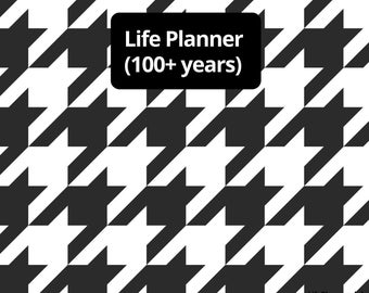 100+ Years Life Planner: Fillable Printable Lifestyle Guide (Digital Download)