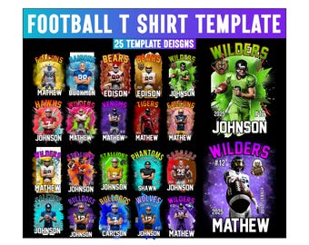 Football T Shirt Canva Template, Football Rap Tee Bootleg Shirt, Custom Football, Editable Football T Shirt, Game Day Sports 2026