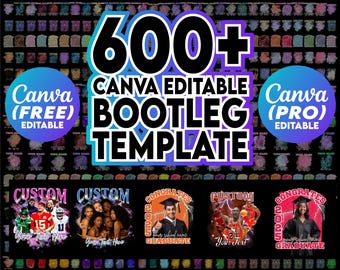 600+ bearbeitbares Canva Bootleg Rap T-Bundle, benutzerdefinierte Bootleg-Vorlage, Konzert-Shirt, Bootleg-Abschlussvorlagen, 90er Jahre Hemd, Bootleg-T-Shirt