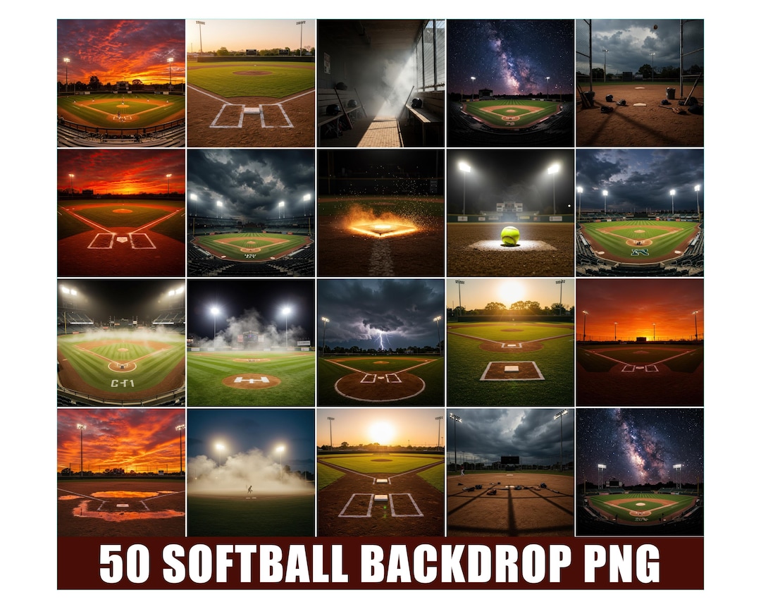 Softball Background, Softball Stadium Lights, Softball Field ...
