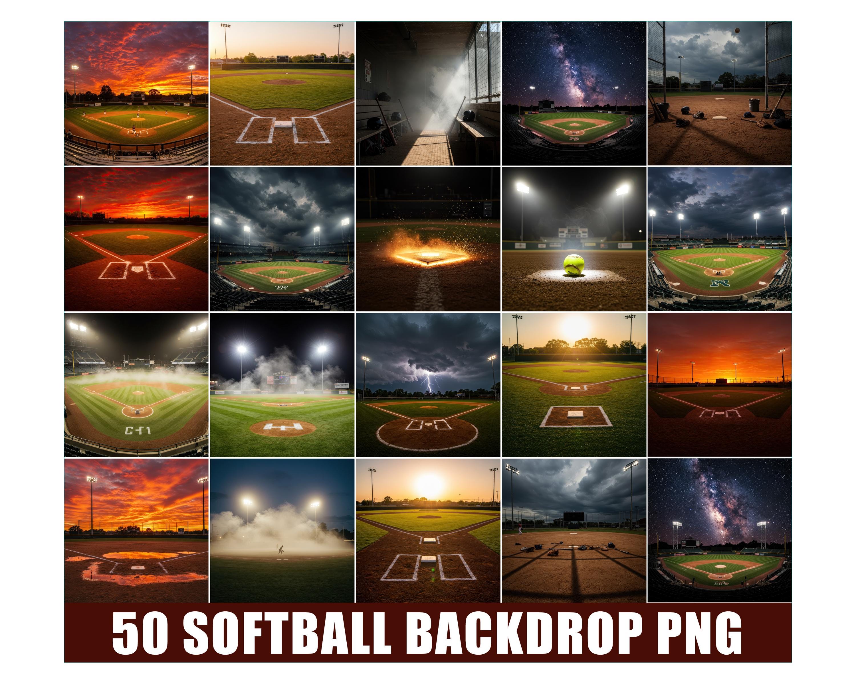 Softball Background, Softball Stadium Lights, Softball Field ...