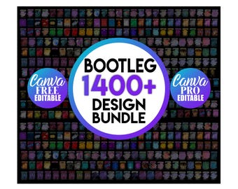 1400+ Canva Editable Bootleg Rap Tee Bundle, Concert Shirt, Bootleg Graduation Templates, 90s Shirt, Bootleg Tshirt, Custom Bootleg Template