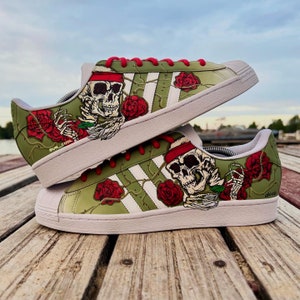 Custom Adidas Superstar Etsy New Zealand