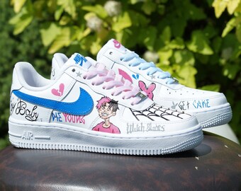 lil peep custom air force 1
