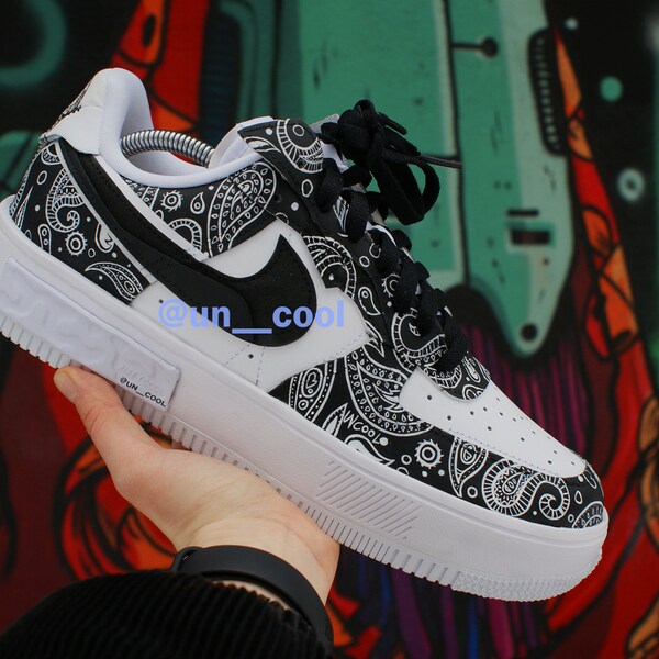 black bandana air force 1