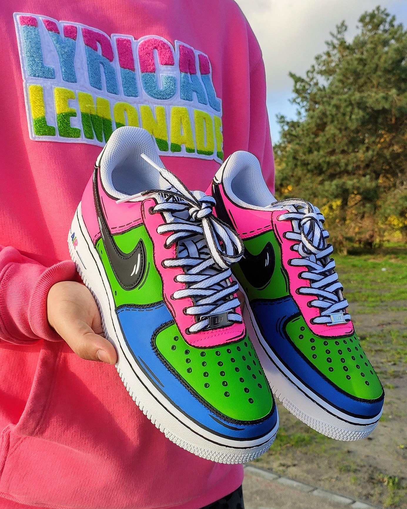 nike air force 1 cartoon