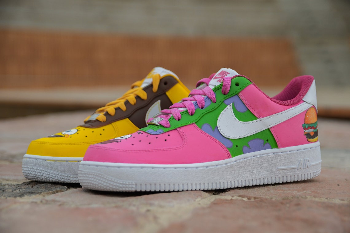 spongebob air force 1 low
