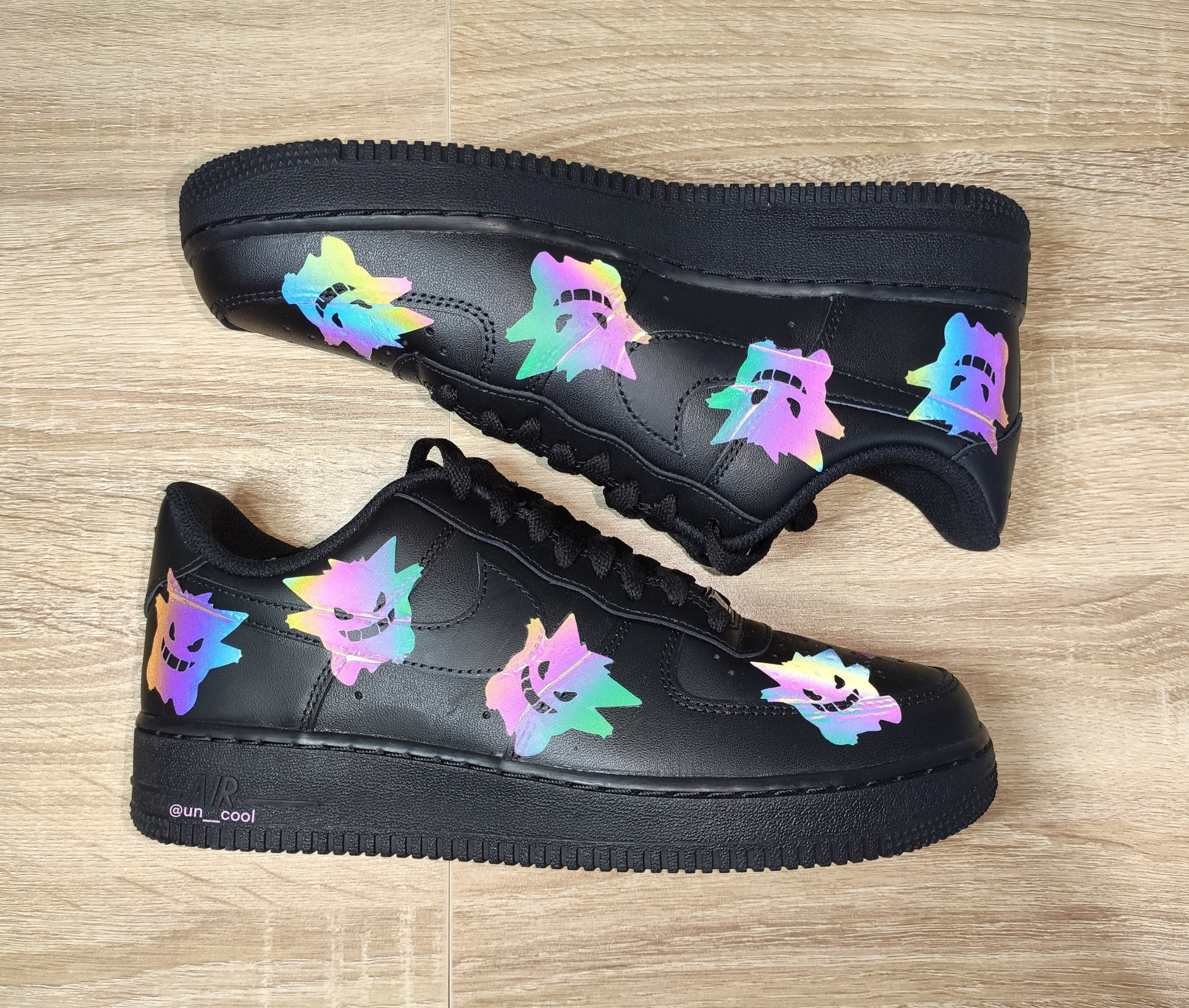 3M Reflective Louis Vuitton Iron on Patches For Custom Air Force 1 LV –  theshoesgirl