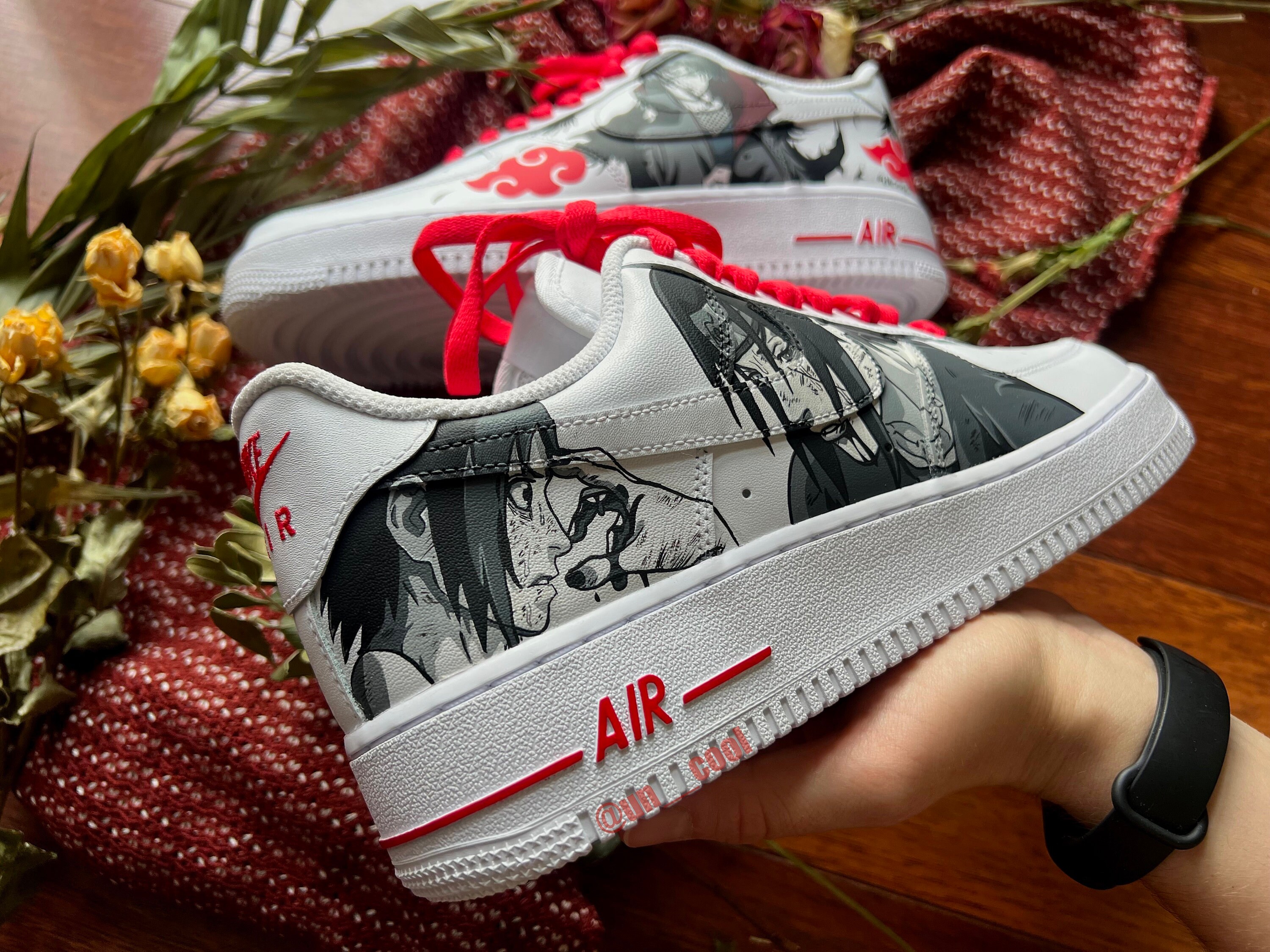 Custom Air Force Itachi Etsy