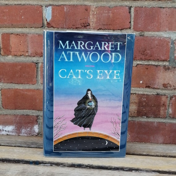 1988 Cat's Eye by Margaret Atwood Vintage Fiction Novel Etsy