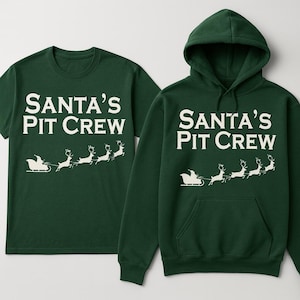 Grafika świąteczna ekipy technicznej Świętego Mikołaja (do pobrania w wersji cyfrowej)