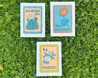 State Flower Print