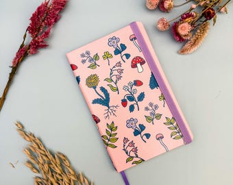 Wildflower Spring Sketchbook // A5 Hardcover Notebook