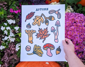 Autumn Forage Print