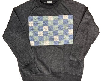Quilted Sweatshirt