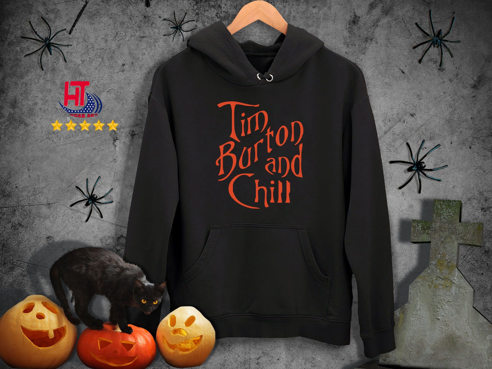 written and directed by tim burton shirt