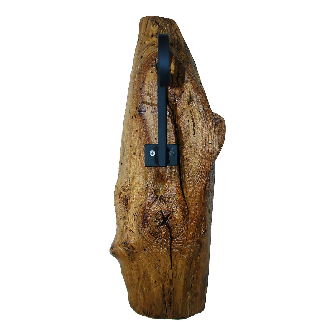 Rustic Wallhanging Lantern Holder Reclaimed Oakwood, Antique, Handmade