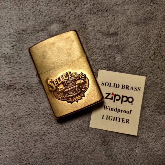 1995 Select Trading Co Zippo - Mint in Box - Solid Brass