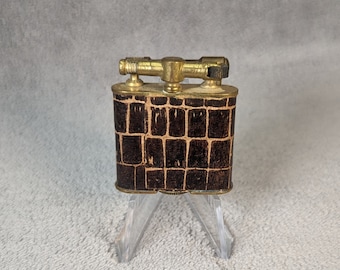 Rare Nasco Lift Arm Lighter - National Silver Company - 1920s Art