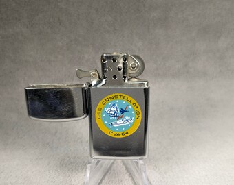 USS Constellation Zippo Slim - CVA 64 Kitty Hawk Super
