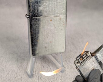 Rare Rogers Rocket Flame Pipe Lighter - Unique Mechanism - Flip Top - Early Jet - Working Vintage Lighter - Beattie Jet Lighter Copy
