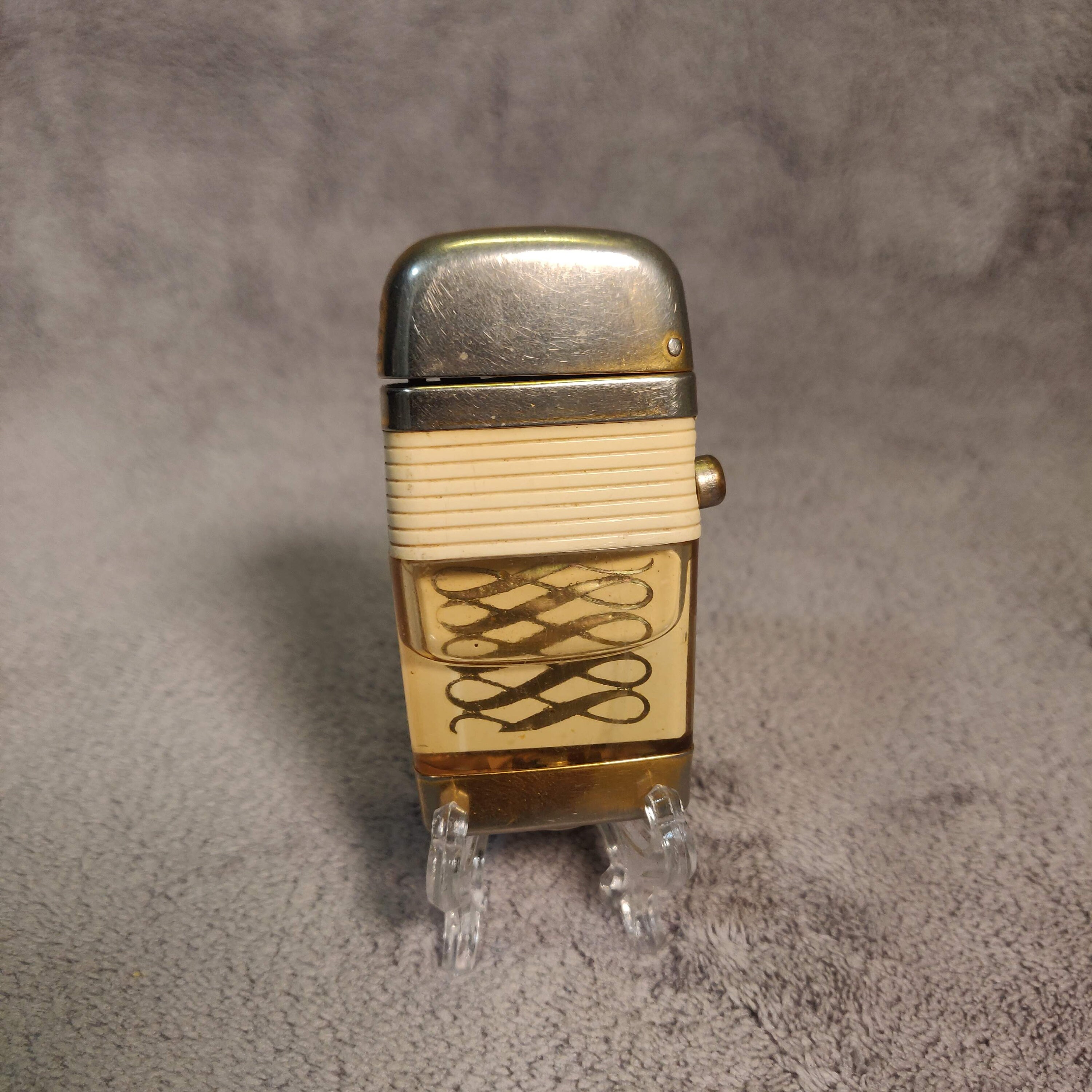 Vintage Scripto Vu-lighter Midcentury Swirl Working - Etsy