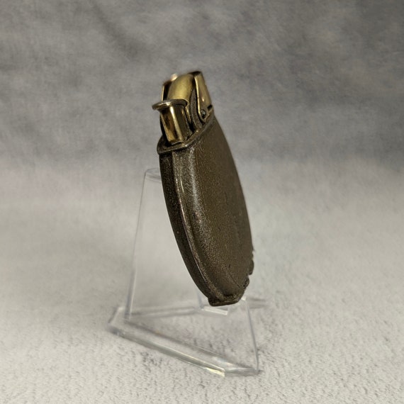 Vintage Evans Spitfire Cigarette Lighter - Silver Diamond