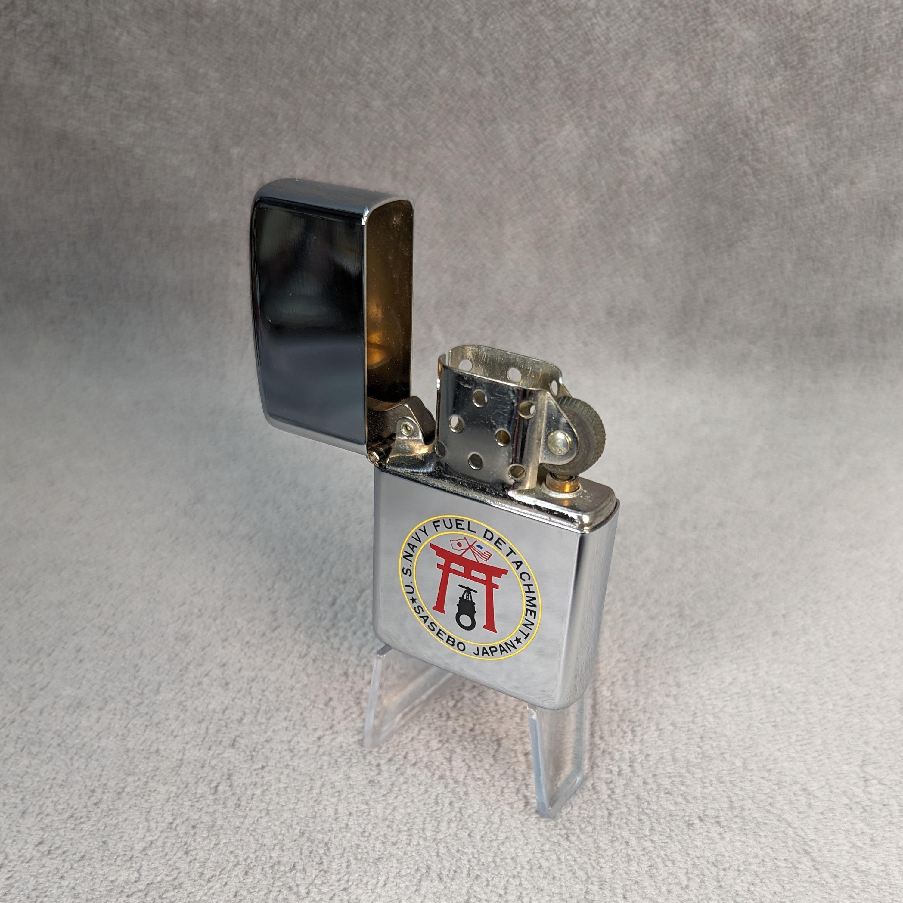zippo USS まとめ 9個 1986年製など Rare 1986 US Navy Fuel Detachment Zippo - Mint Condition