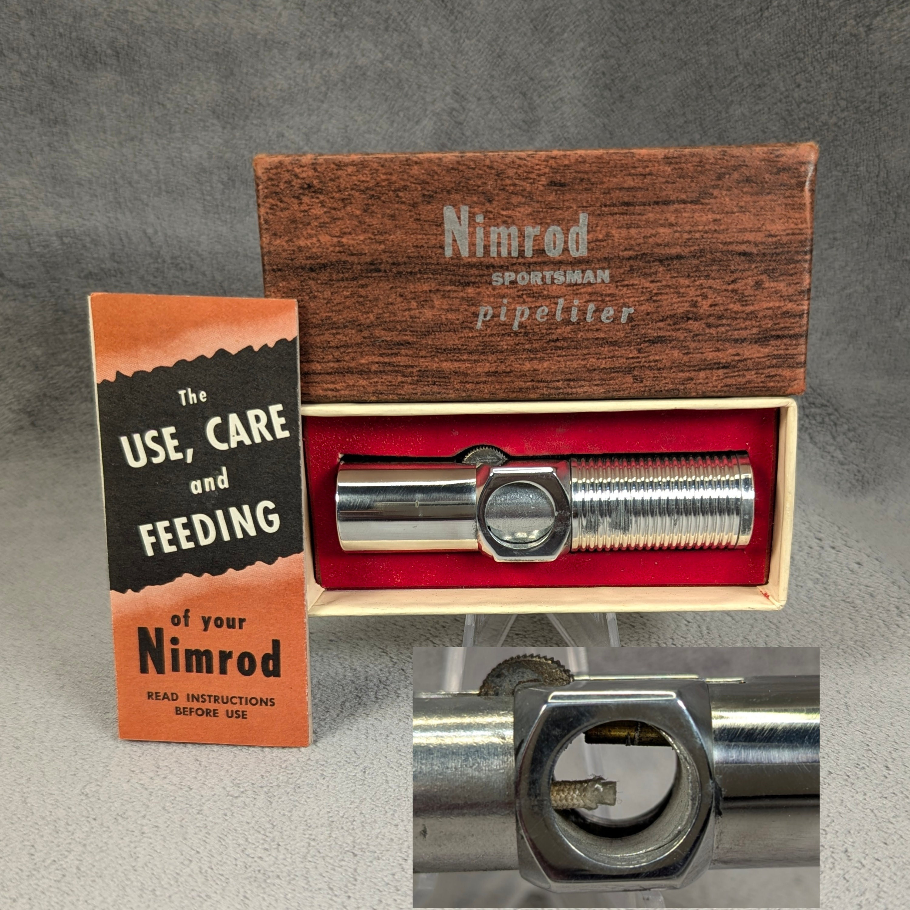 ビンテージ Nimrod sportsman pipe liter パイプライター