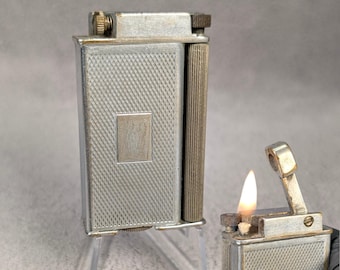 Vintage Strasmore Rosco Lift Arm Lighter - Made in England - 1950s Industrial - Working Vintage Lighter - Restored, Refurbish, Repair