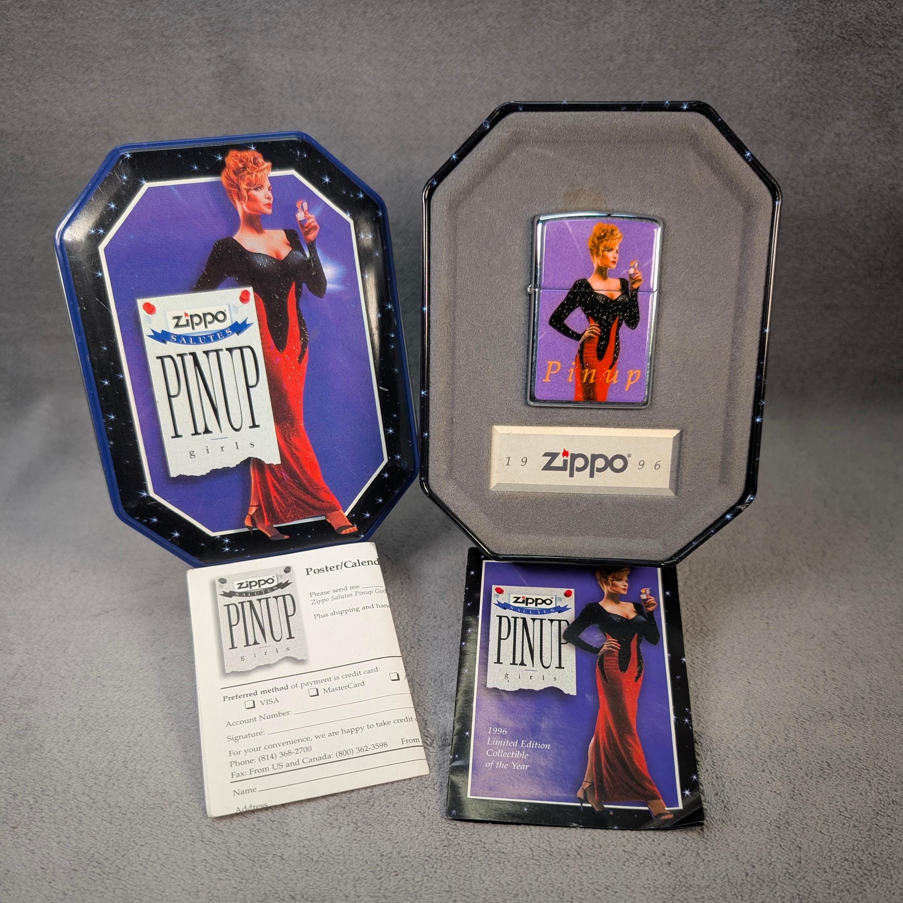 1996 Pinup Girl Zippo - Collectible of the Year - Alberto Vargas