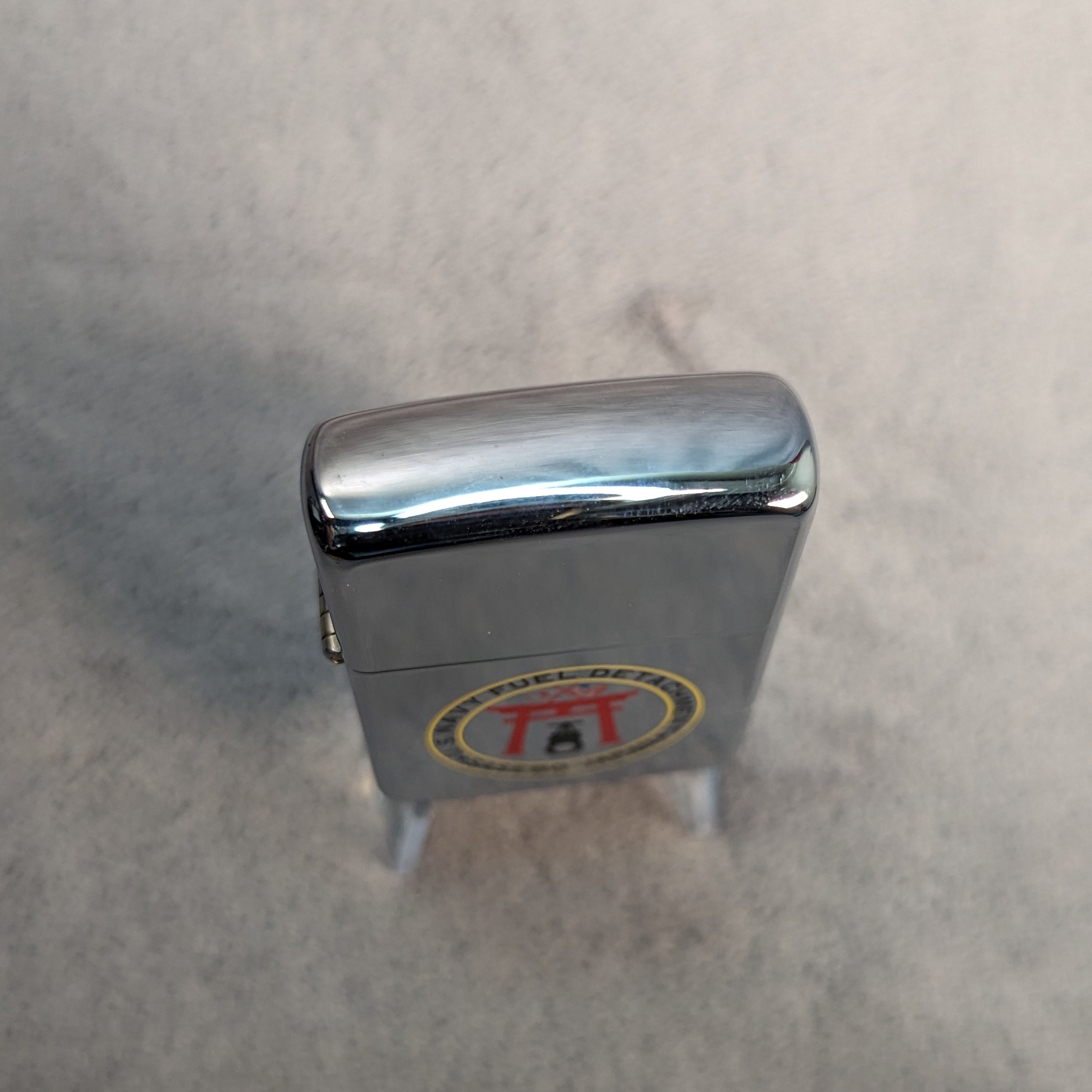 Rare 1986 US Navy Fuel Detachment Zippo - Mint Condition
