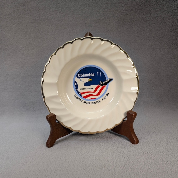 Rare NASA Space Shuttle Ashtray - Columbia STS-2 Mission, Engle