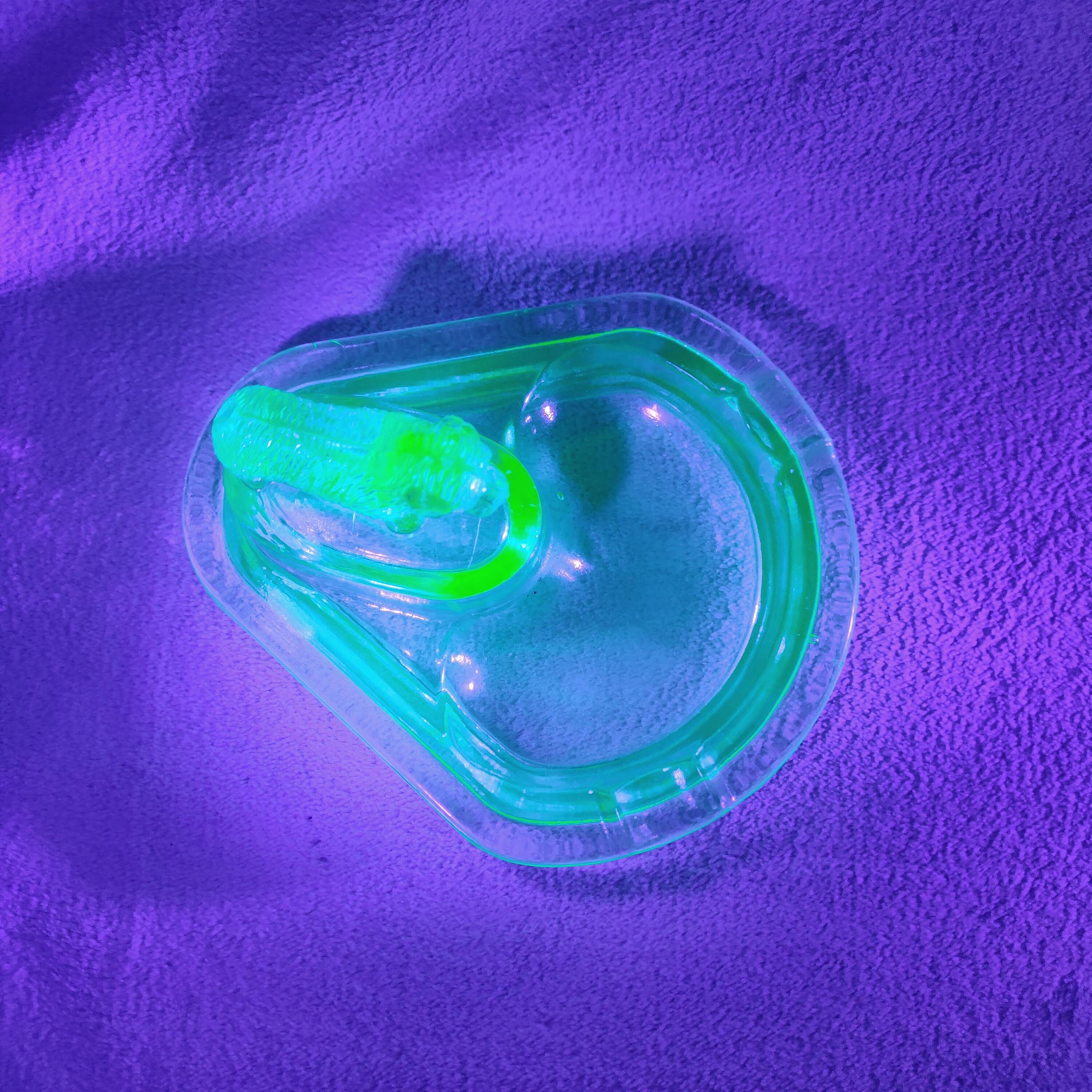 Uranium Glass Cigar Ashtray Airedale Dog Statue Etsy