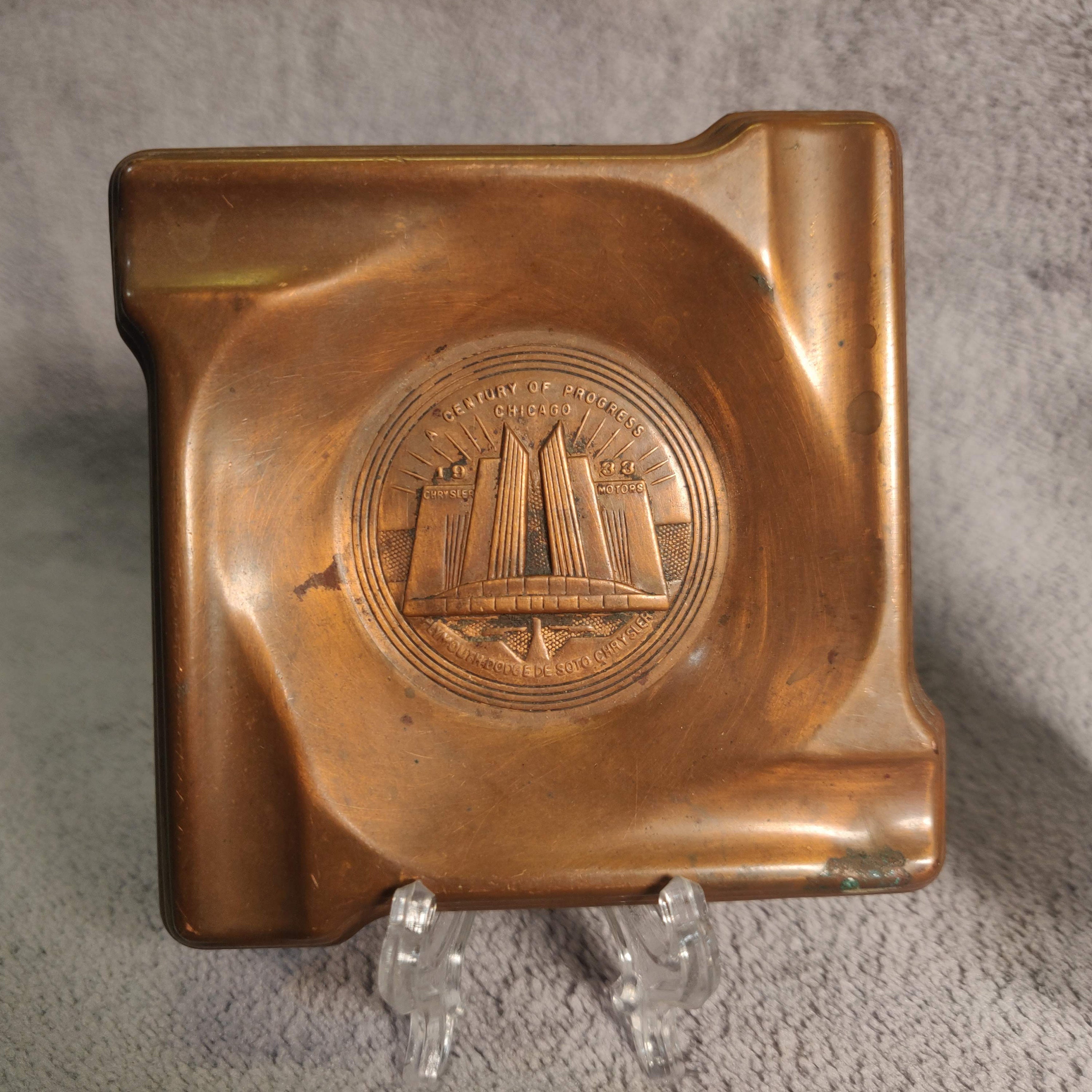 1933 Chicago World's Fair Souvenirs - Match King Striker Lighter