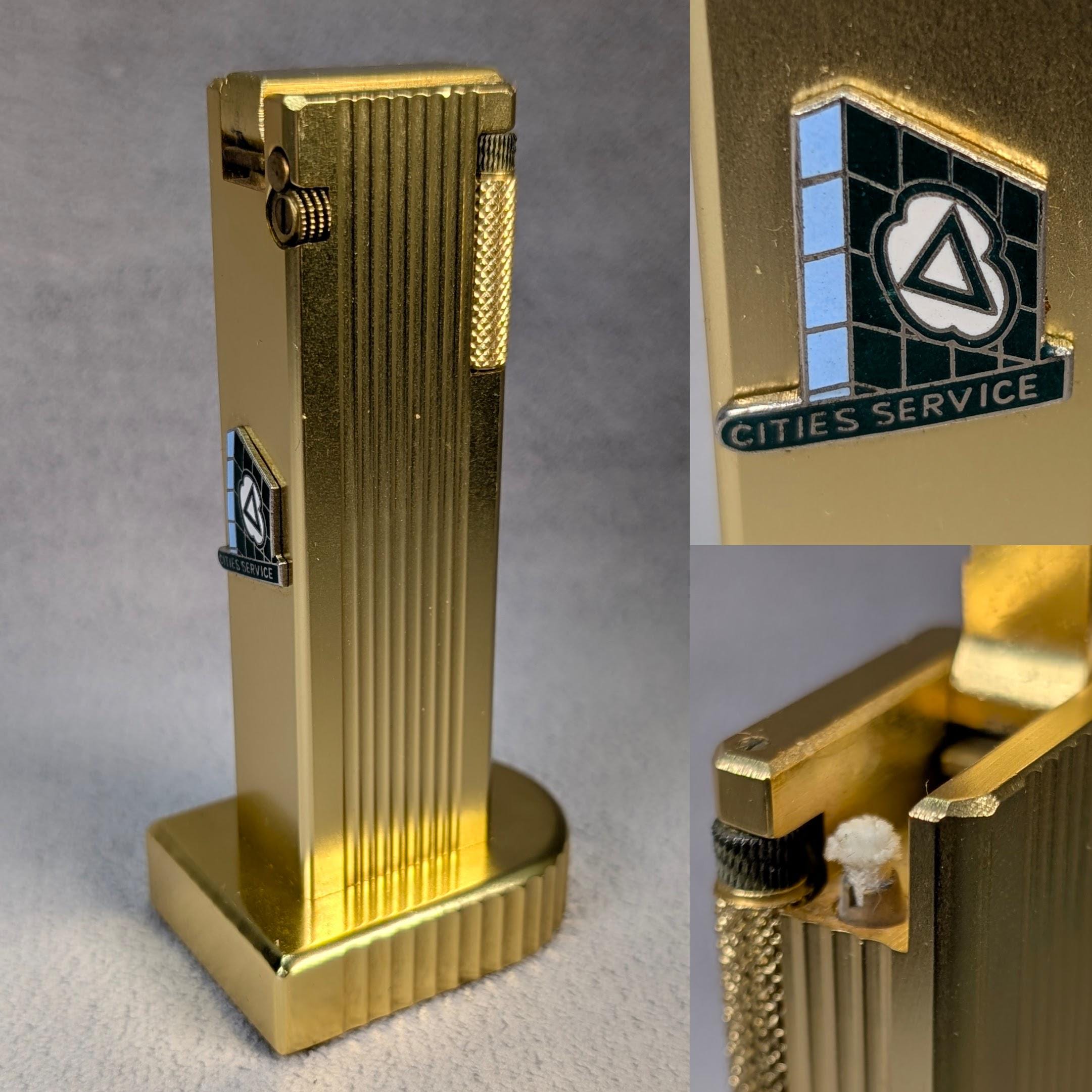 旧西ドイツ ヴィンテージ未使用GUNTHER PAGALIES社 レターライナー Vintage Penguin Lighters for Parts, Penguin Petrol Lighter