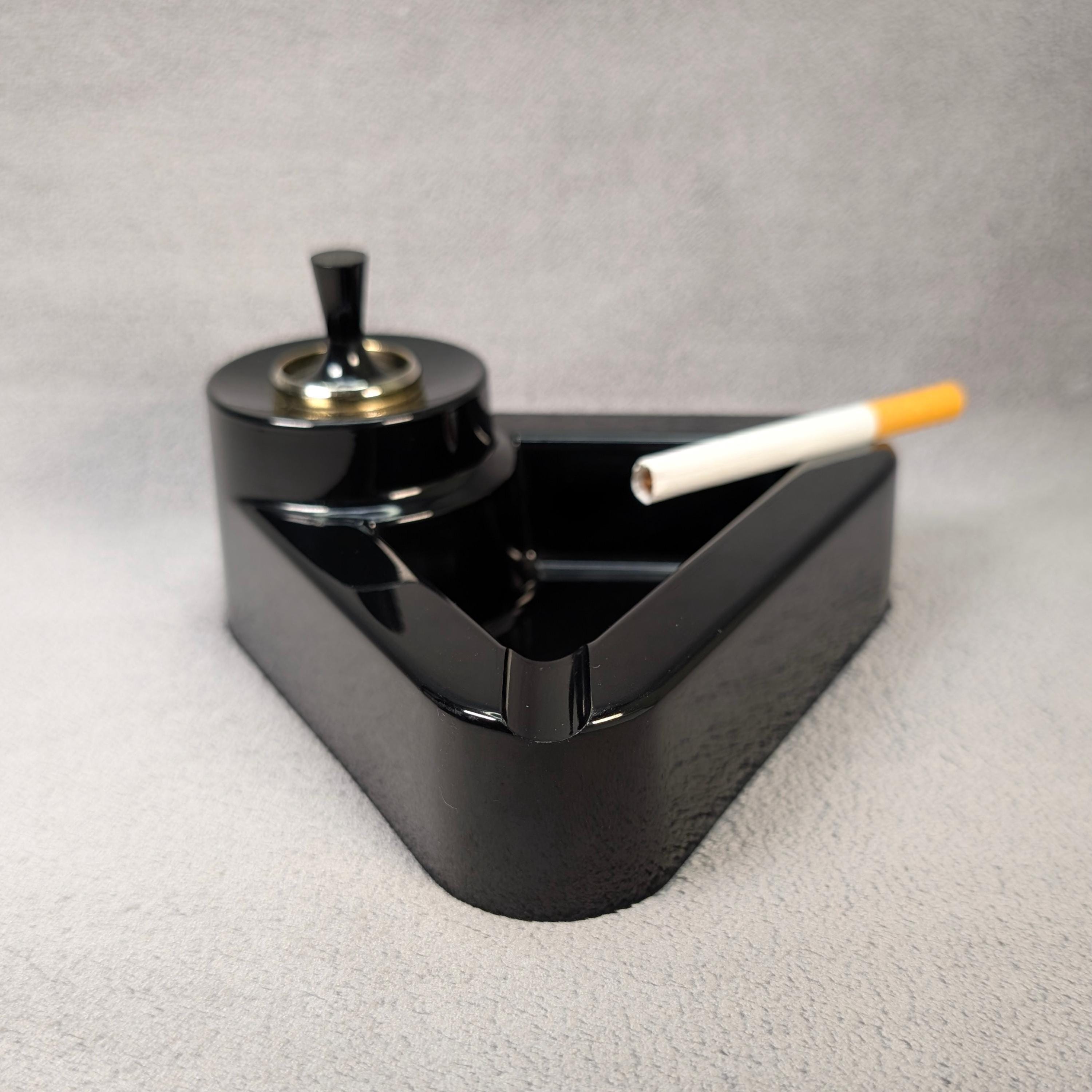 Rare Korex Electro Match 4H - Polished Black Ebony - Lighter