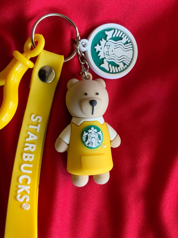 [STARBUCKS x HUNTER]★(c)Rainy Bearista Keychain(Yellow) Starbucks x Hunter Rainy Bearista Keychain Yellow | eBay