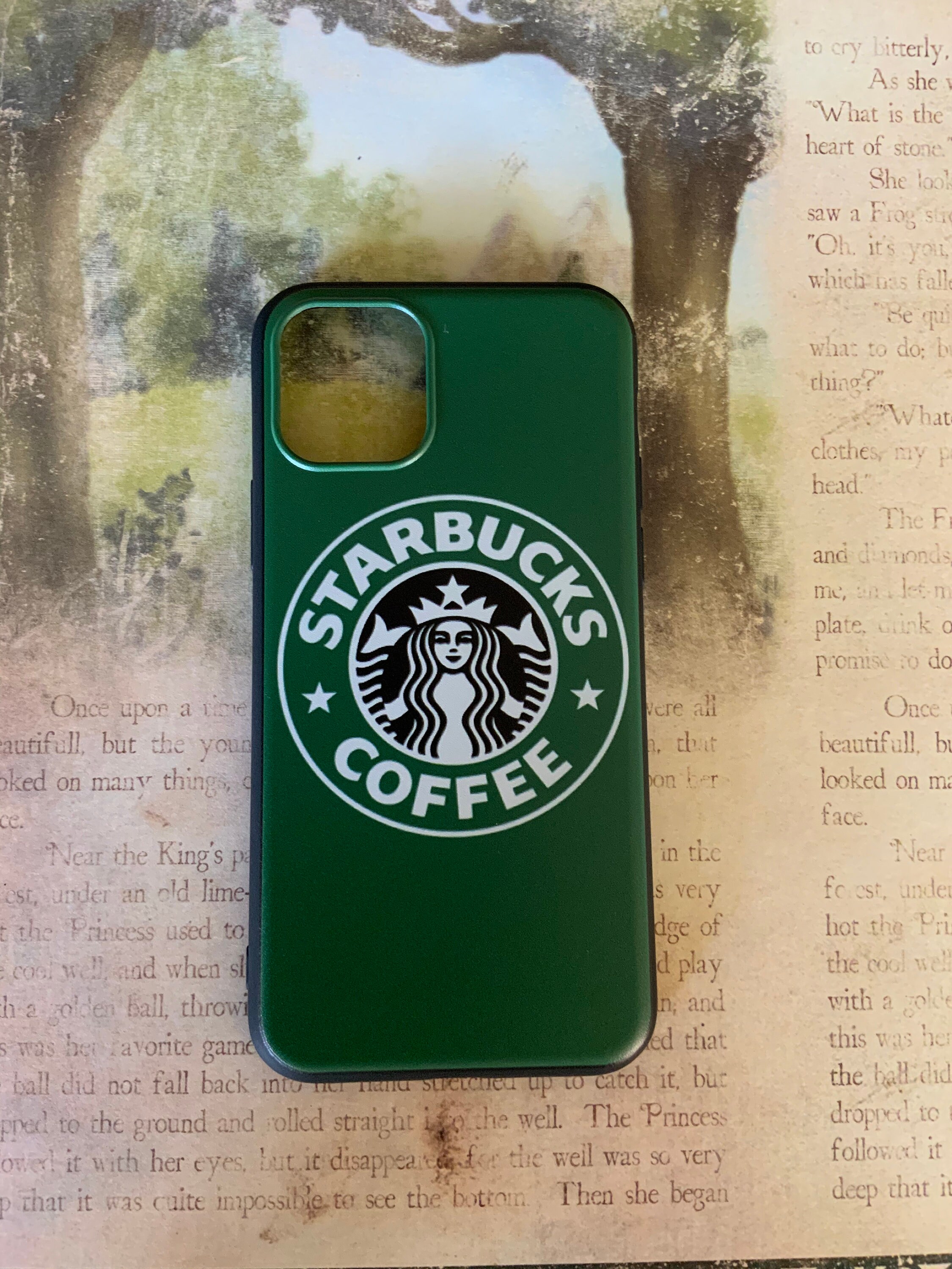 Iphone 11 pro green Starbucks cases Etsy