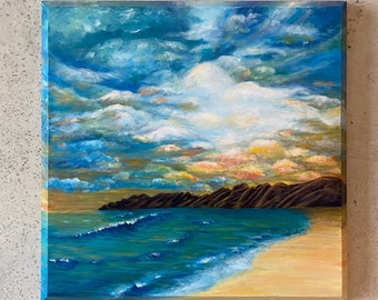 Original Acrylic Painting on Canvas - Maui