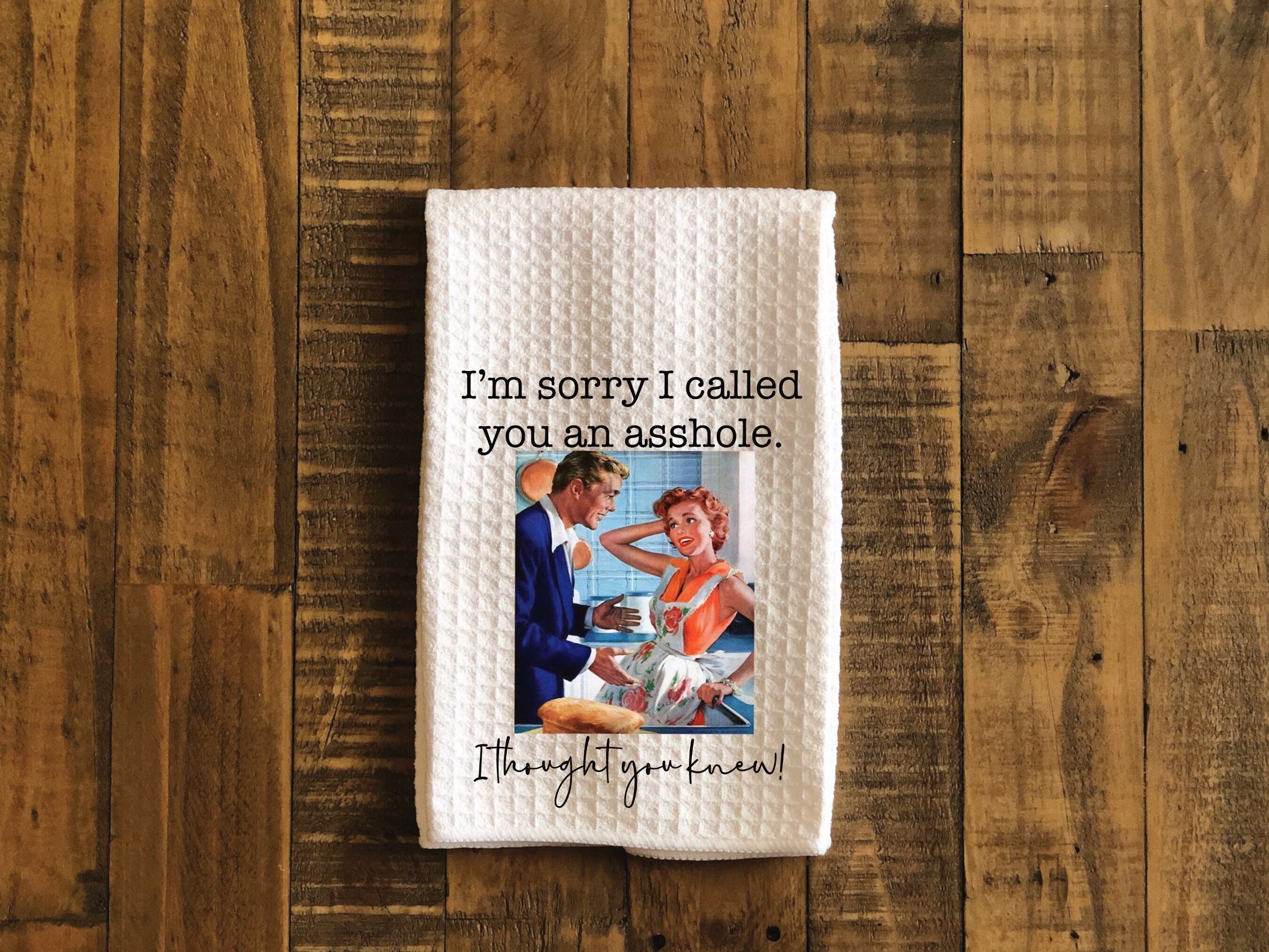 CintBllTer Funny Kitchen Towel, Funny Dish Towel, Funny Hand Towel, Fun  Kitchen Towels, Tea Towels Funny, with Sayings, Decorative, Cute,  Sarcastic, Decor, 