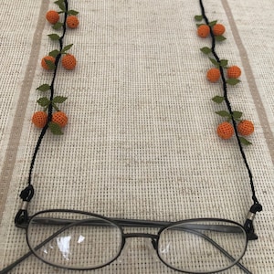 Handmade Glasses Chain, Eyeglass Strap, Handcrafted Sunglasses Holder, Glasses Chain Holder, Crochet Glass Chain