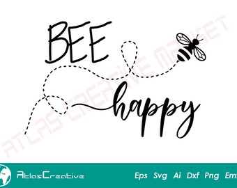 Free Free Bee Happy Svg Free