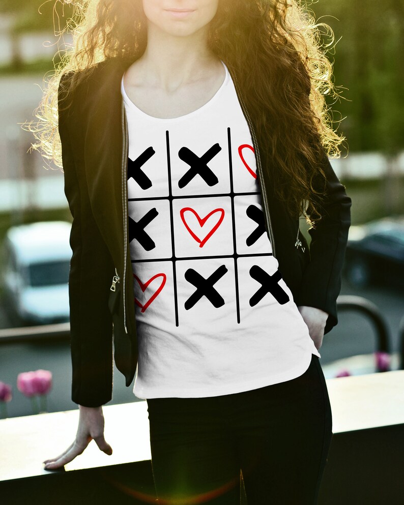 Tic Tac Toe Game Svg Valentines Svg Love Always Wins - Etsy
