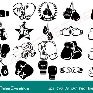 Boxen Svg (21) Bundle, Boxhandschuhe Svg, Boxer Svg, Boxer Svg, Kampf Clipart, mma Png, Png, Dxf, Psd, Emf, Eps, Ai und Svg