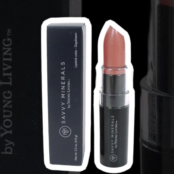 Stylish Savvy Minerals Lipstick - Fancy Shiny/Smooth/Soft/Creamy Texture Lipsticks - Natural Colored lipstick for Lips