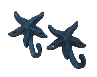 Starfish Hooks Set of Two